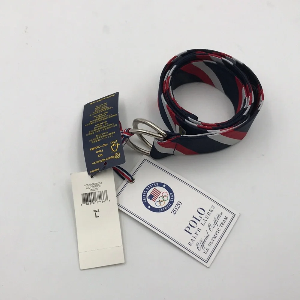 Polo Ralph Lauren Team USA 2020 Olympics Closing Ceremony Belt